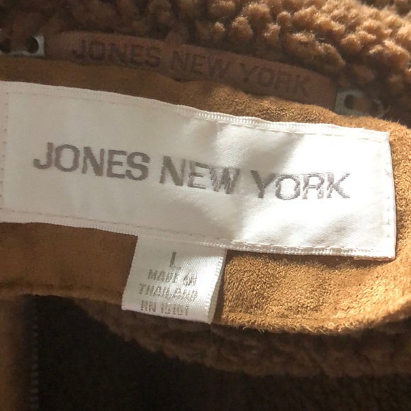 Jones New York Sherpa Jacket - Picture 2 of 3